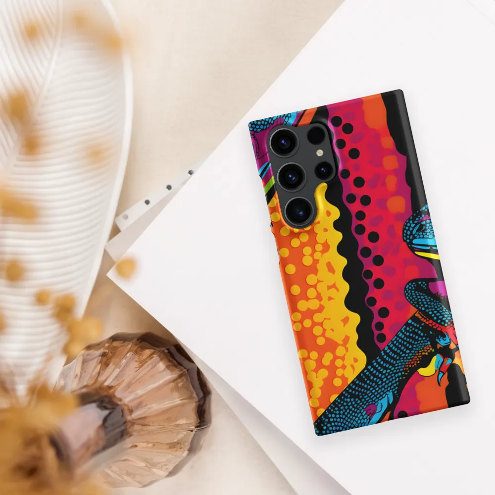 Colorful Encounters: The Playful Geckos