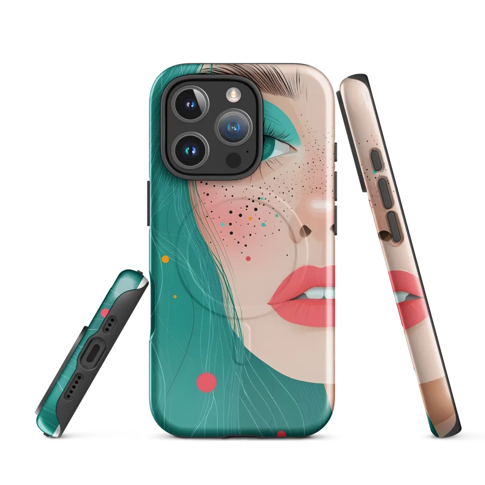 A Playful Portrait: Turquoise Temptation