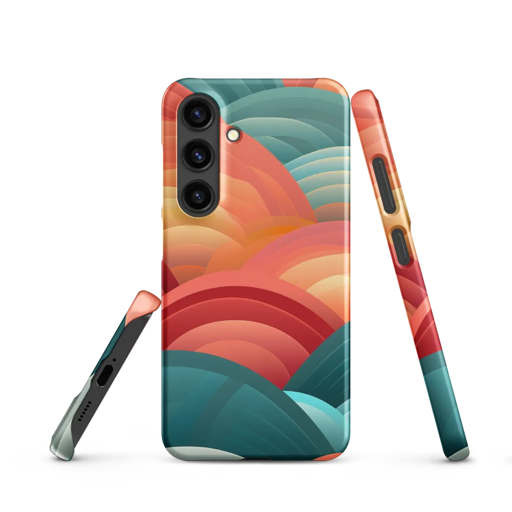 Rhythms of the Waves | Phone Case |  S24 | Snap Case | Matte