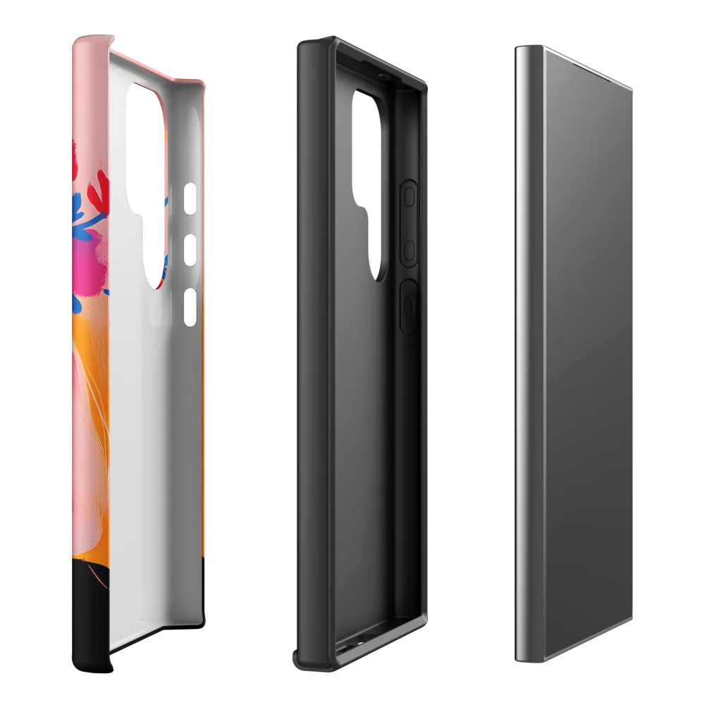 Floral Serenity | Phone Case |  S24 Ultra | Tough Case | Matte