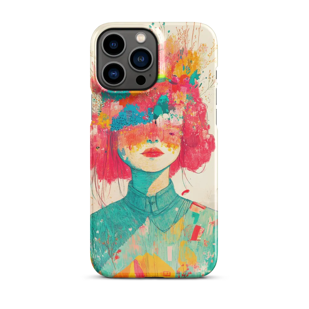 Whimsical Floral Portrait