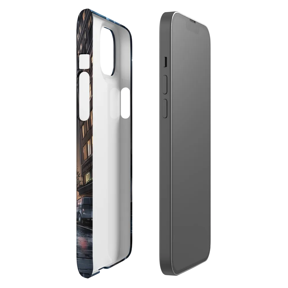 Moonlit Urban Serenity | Phone Case |  14 Plus | Snap Case | Matte