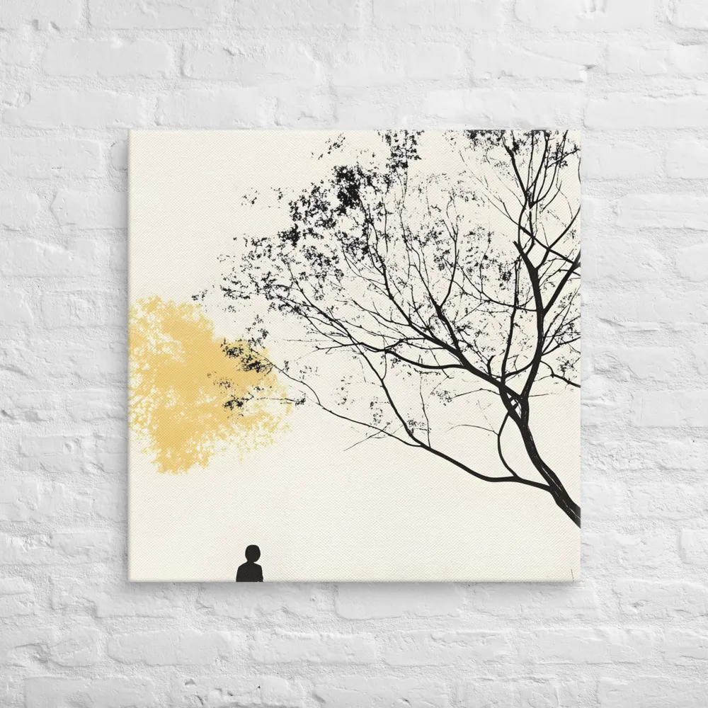 Whispers of Solitude | Canvas | 30″×30″