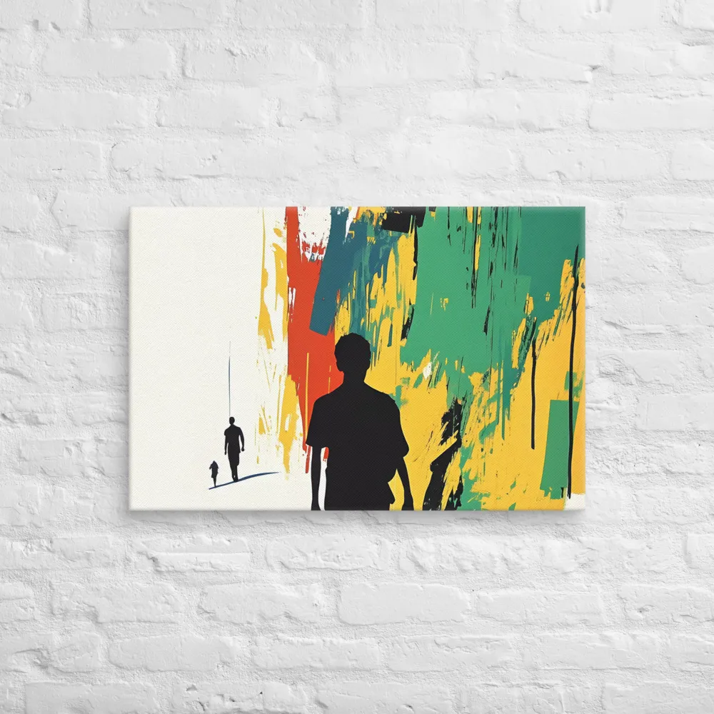 Journey of Silhouettes | Canvas | 20″×30″