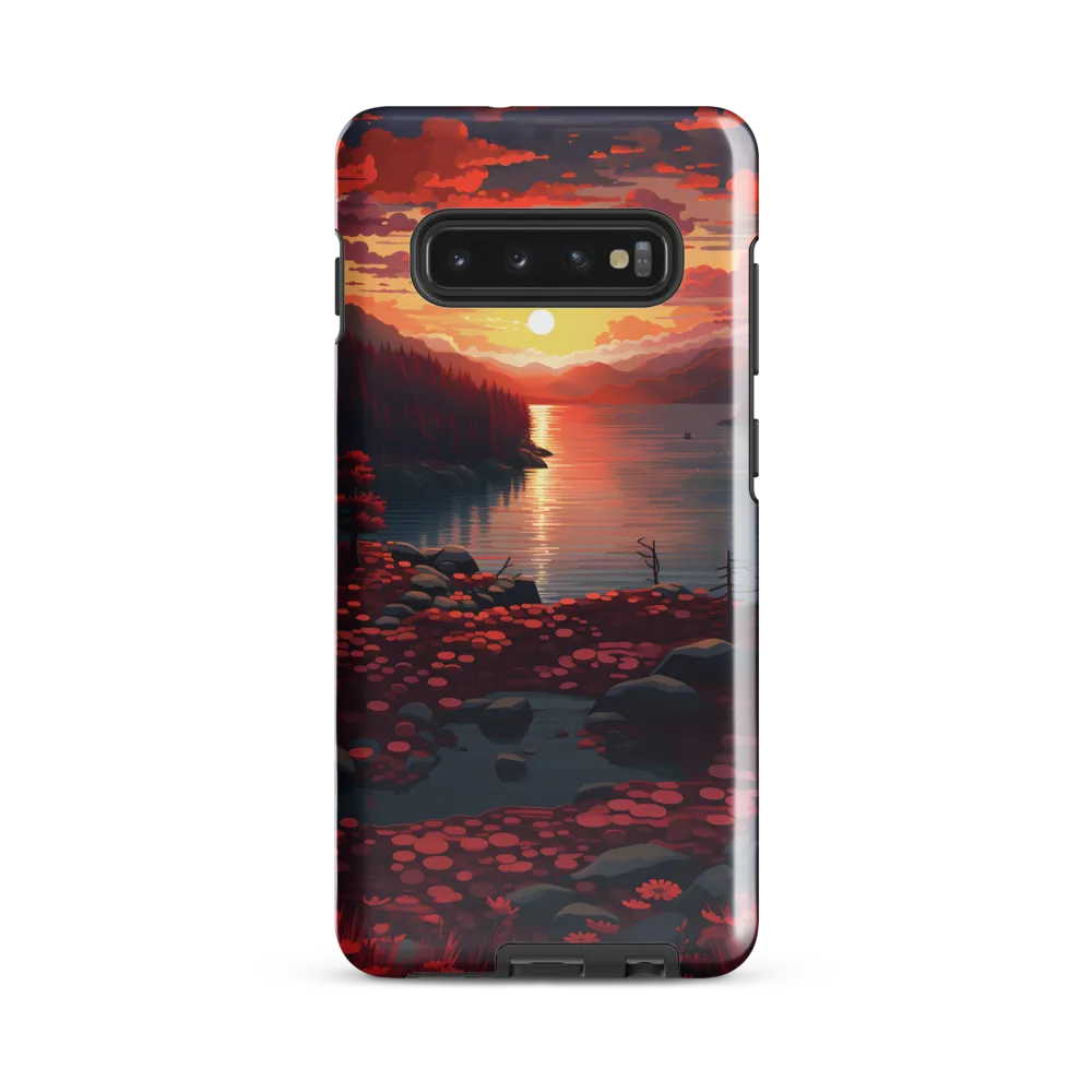 Serenity at Dusk | Phone Case |  S10 Plus | Tough Case | Glossy