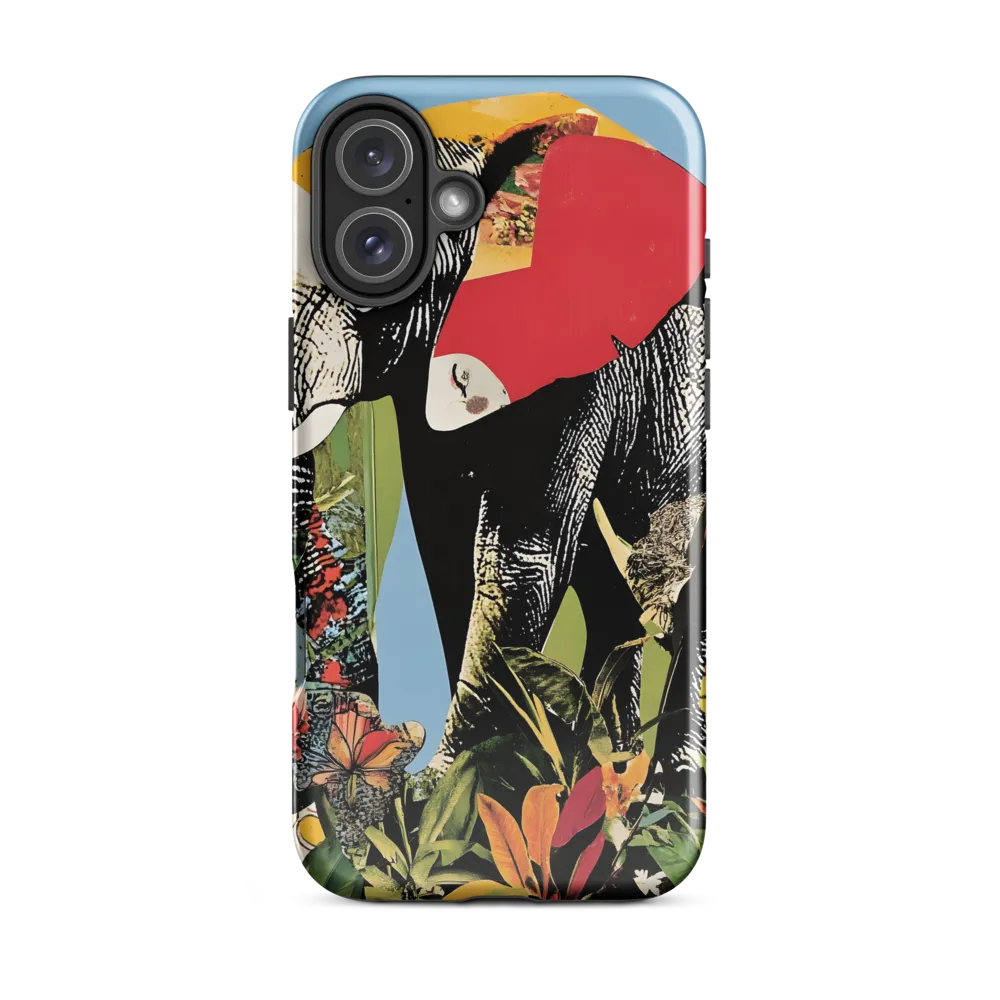 Harmony of Nature: The Elephant's Embrace | Phone Case |  16 Plus | Tough Case | Glossy