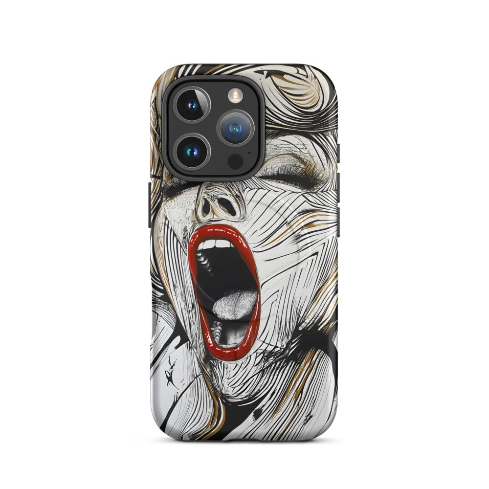 The anguished scream