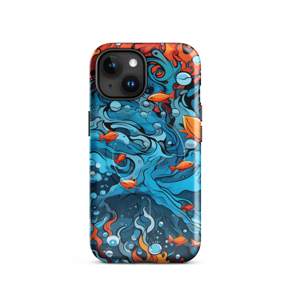 Fluid Harmony: Ocean and Flames