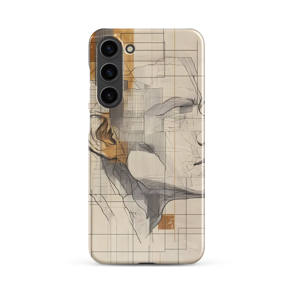 Geometric Reverie | Phone Case |  S23 Plus | Snap Case | Glossy