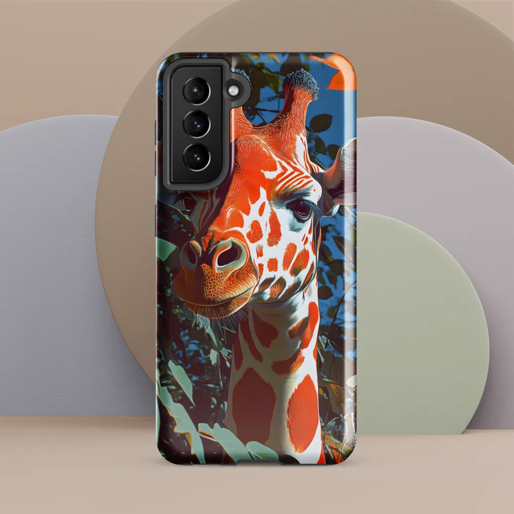 Giraffe in the Lush Canopy