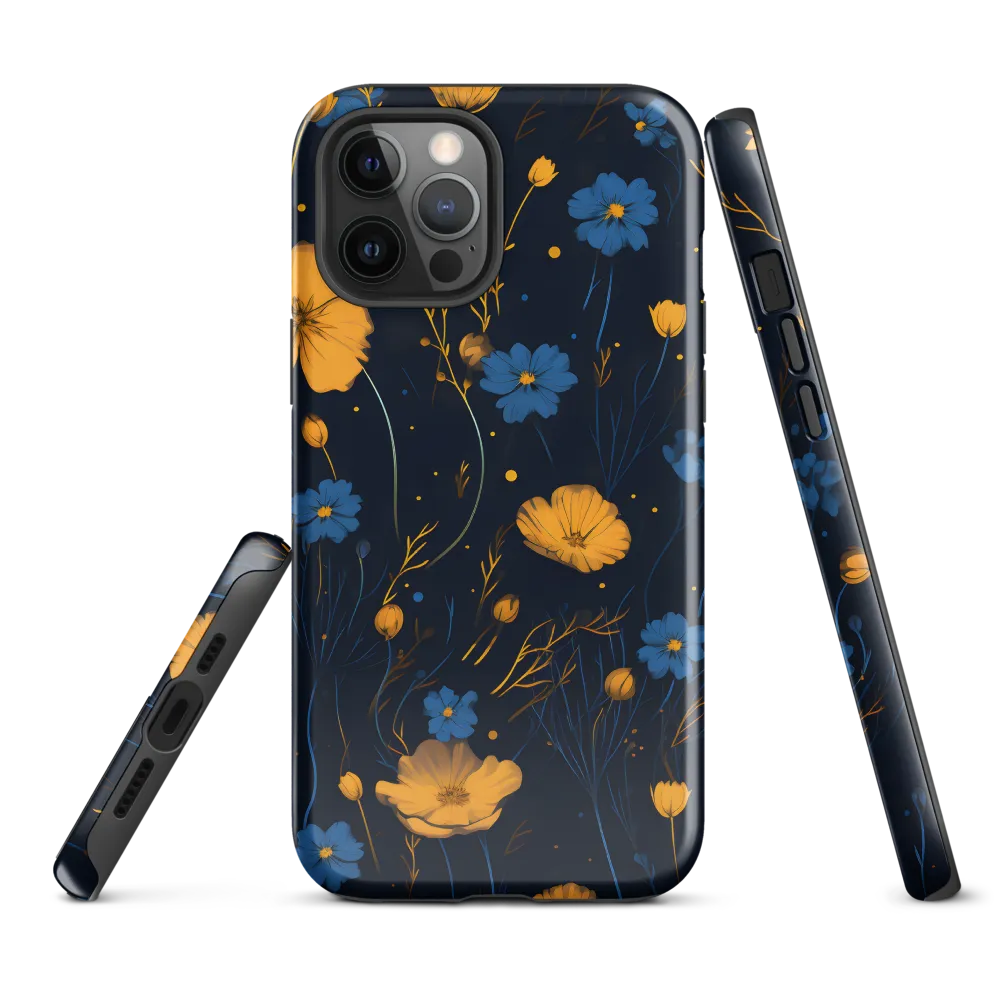 Nocturnal Blossoms | Phone Case |  12 Pro Max | Tough Case | Glossy