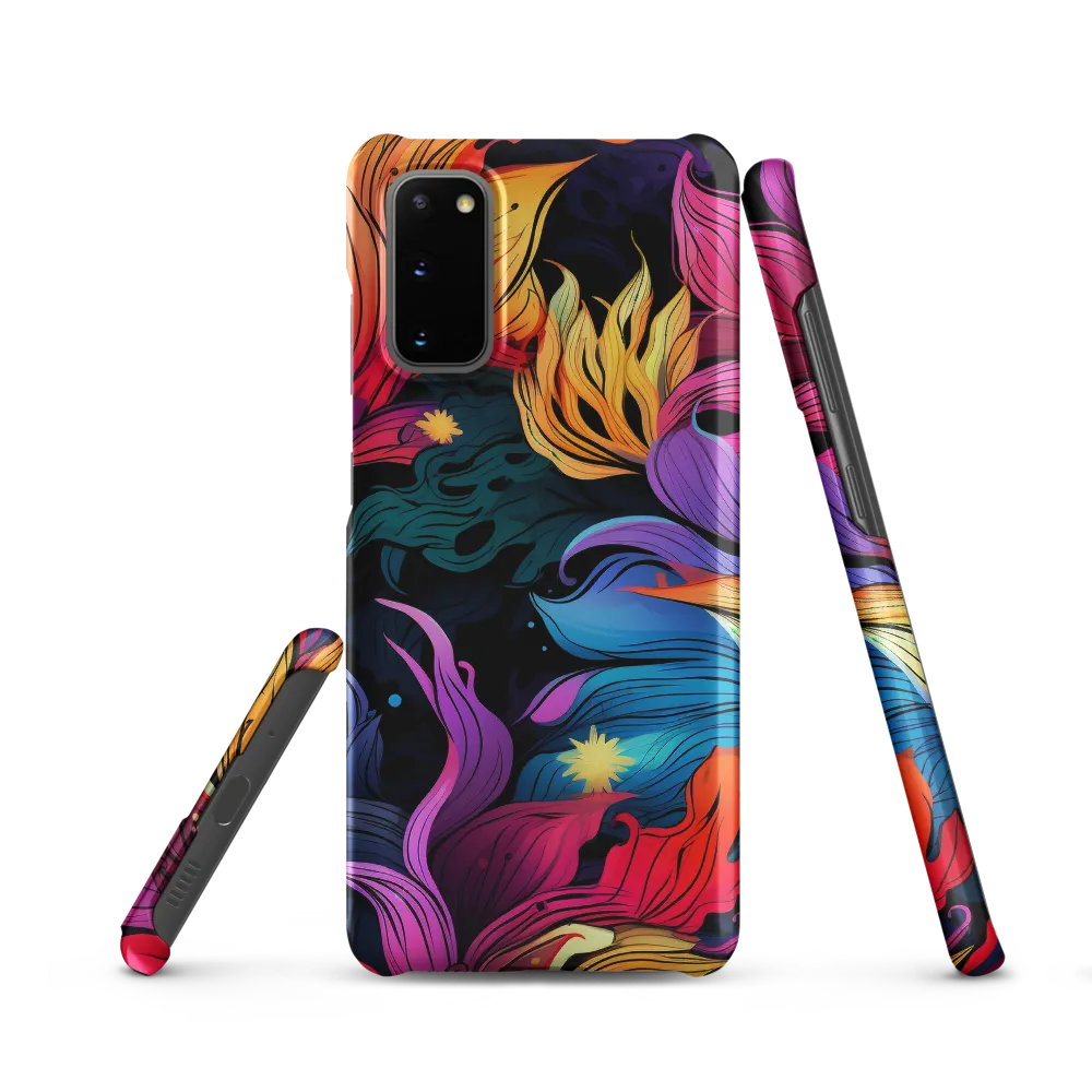 Floral Symphony | Phone Case |  S20 | Snap Case | Matte