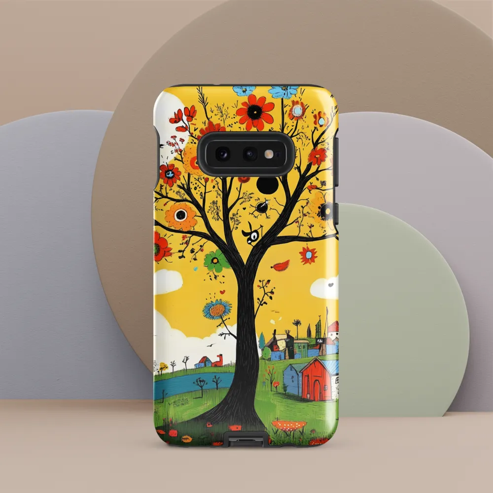 Whimsical Blooms of Life | Phone Case |  S10e | Tough Case | Glossy