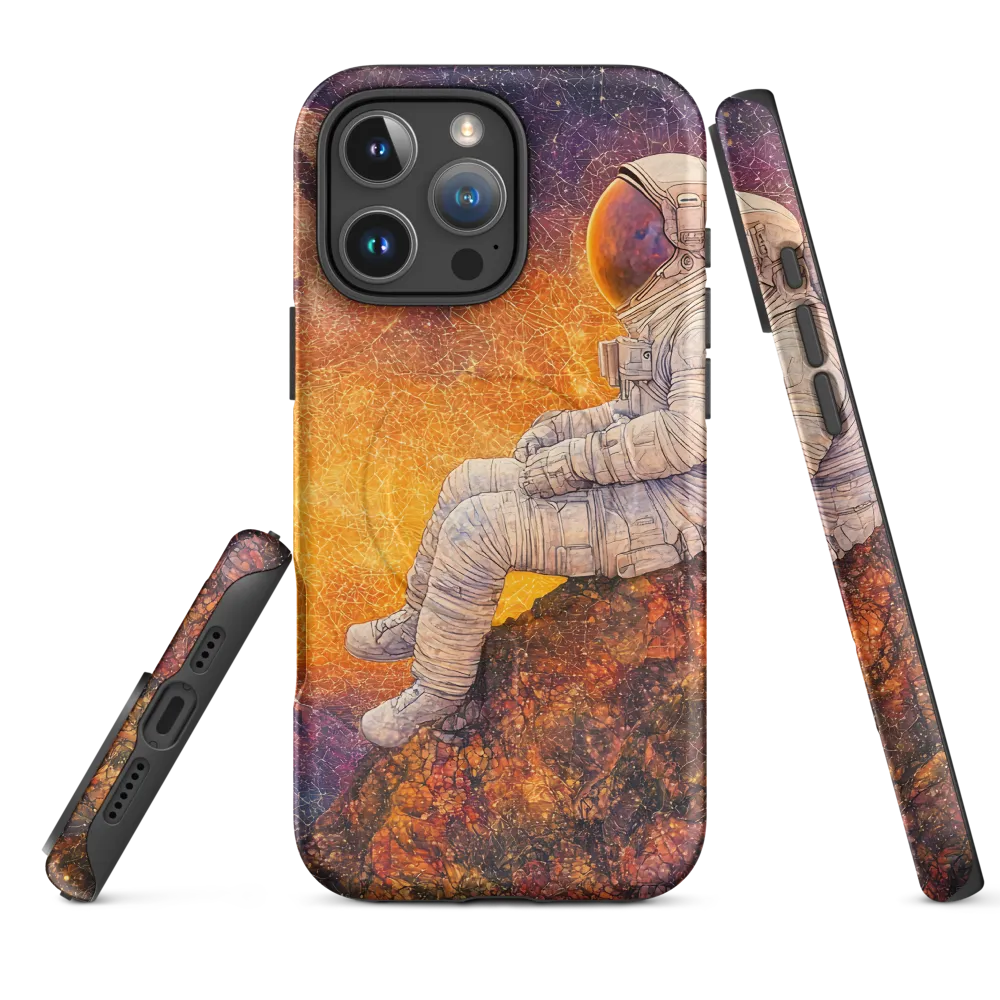 Cosmic Contemplation | Phone Case |  16 Pro Max | MagSafe® Tough Case | Matte