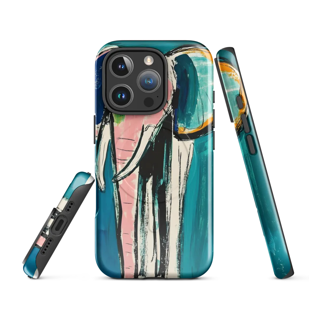 Whimsical Majesty: The Elephant in Color