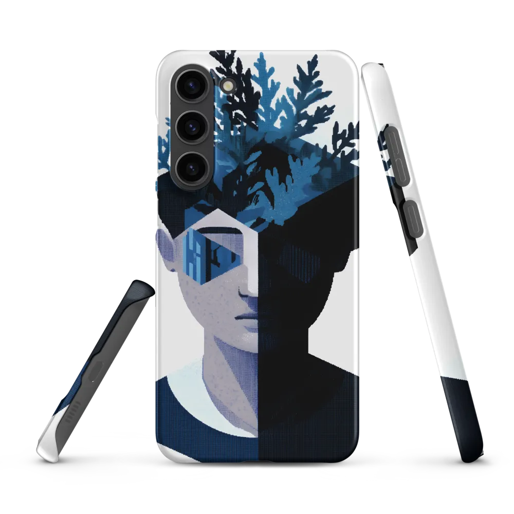 Nature's Reflection in a Surreal Portrait