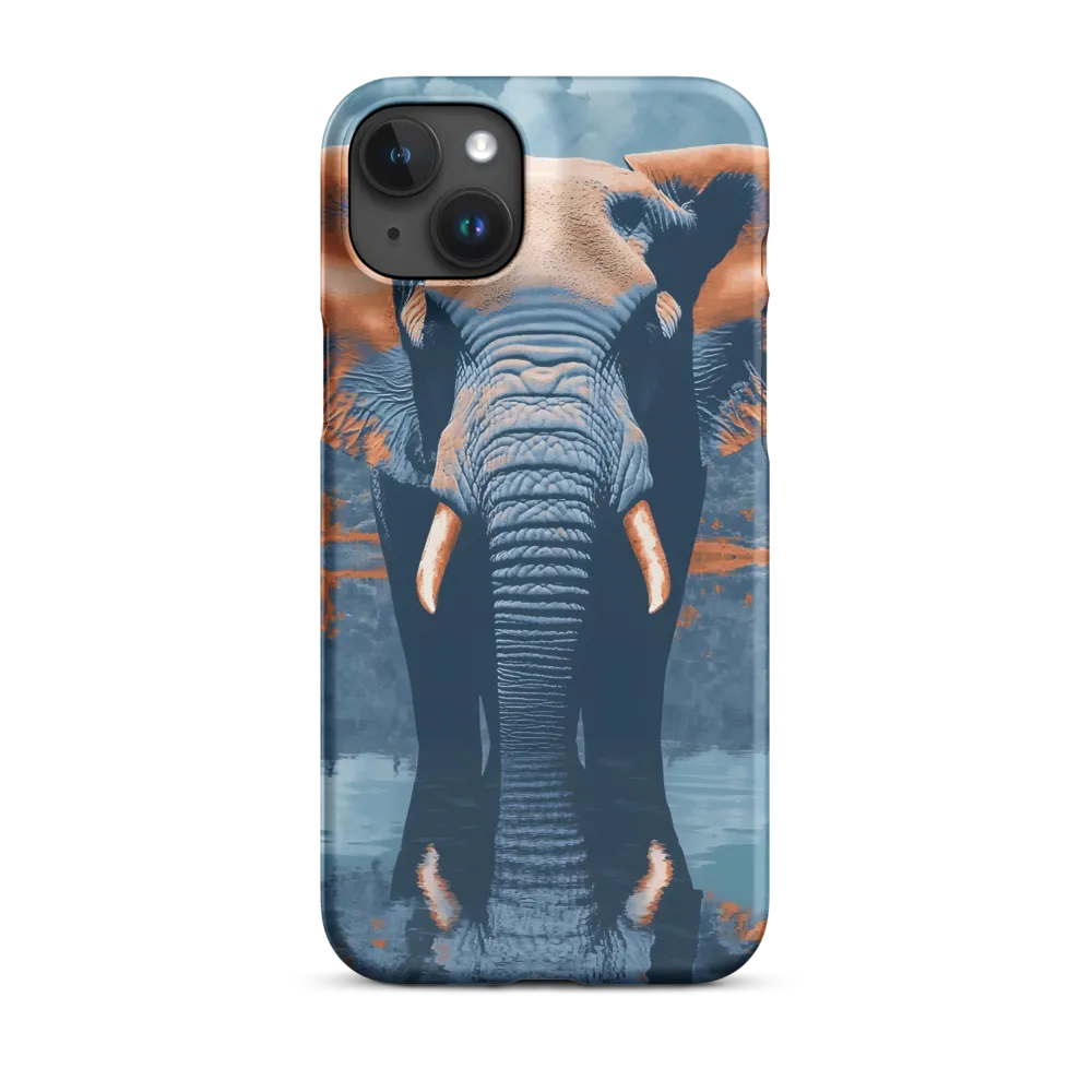 Majestic Reflection: The Elephant's Serenade