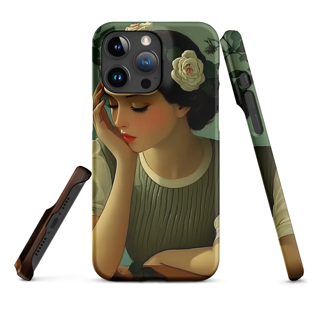 Whispers of Serenity | Phone Case |  15 Pro Max | Snap Case | Matte