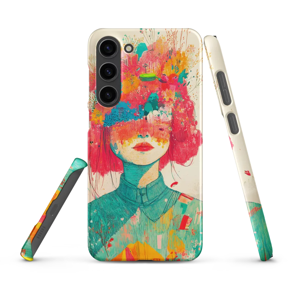 Whimsical Floral Portrait