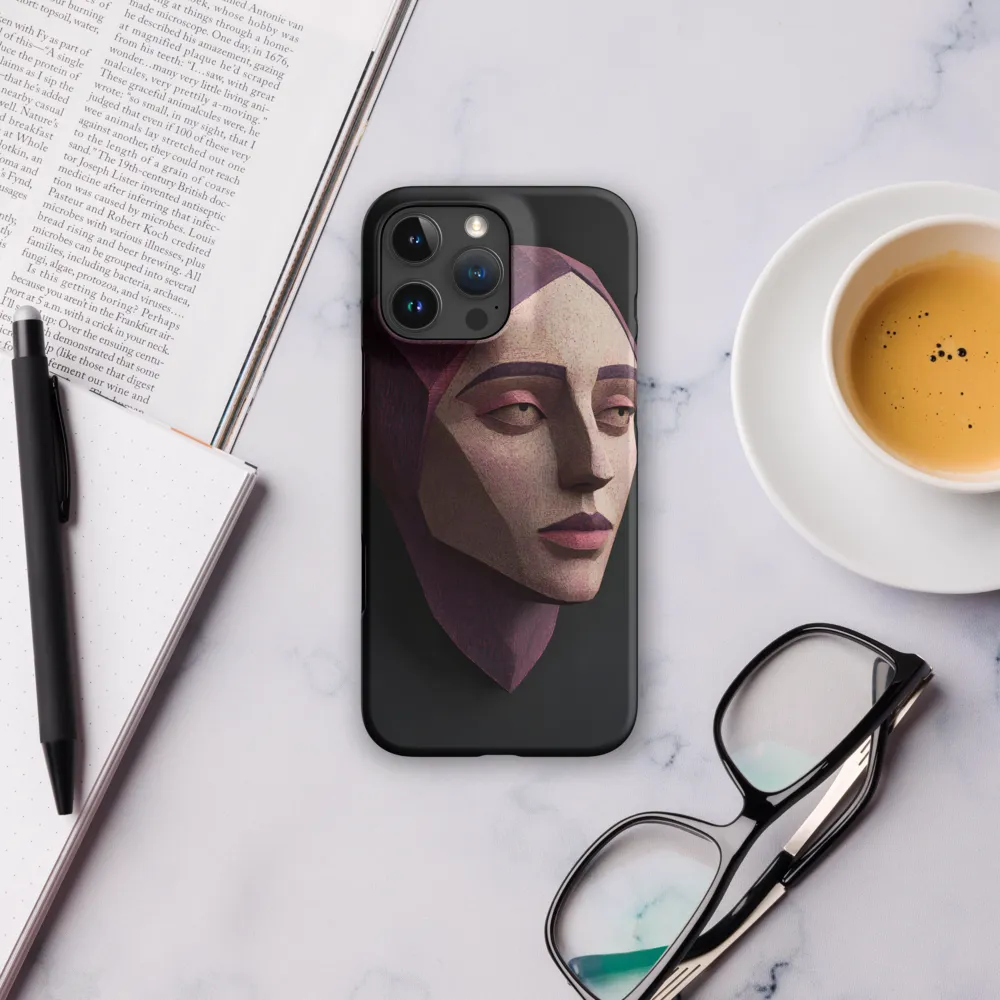 Geometric Elegance: A Contemporary Portrait