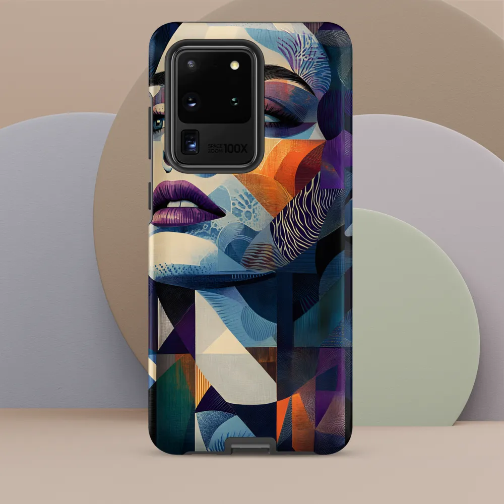 Fragmented Mystery: A Modern Portrait