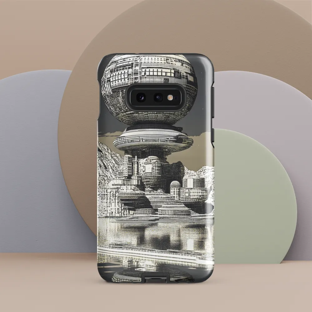 Reflections of a Futuristic Dreamscape | Phone Case |  S10e | Tough Case | Glossy