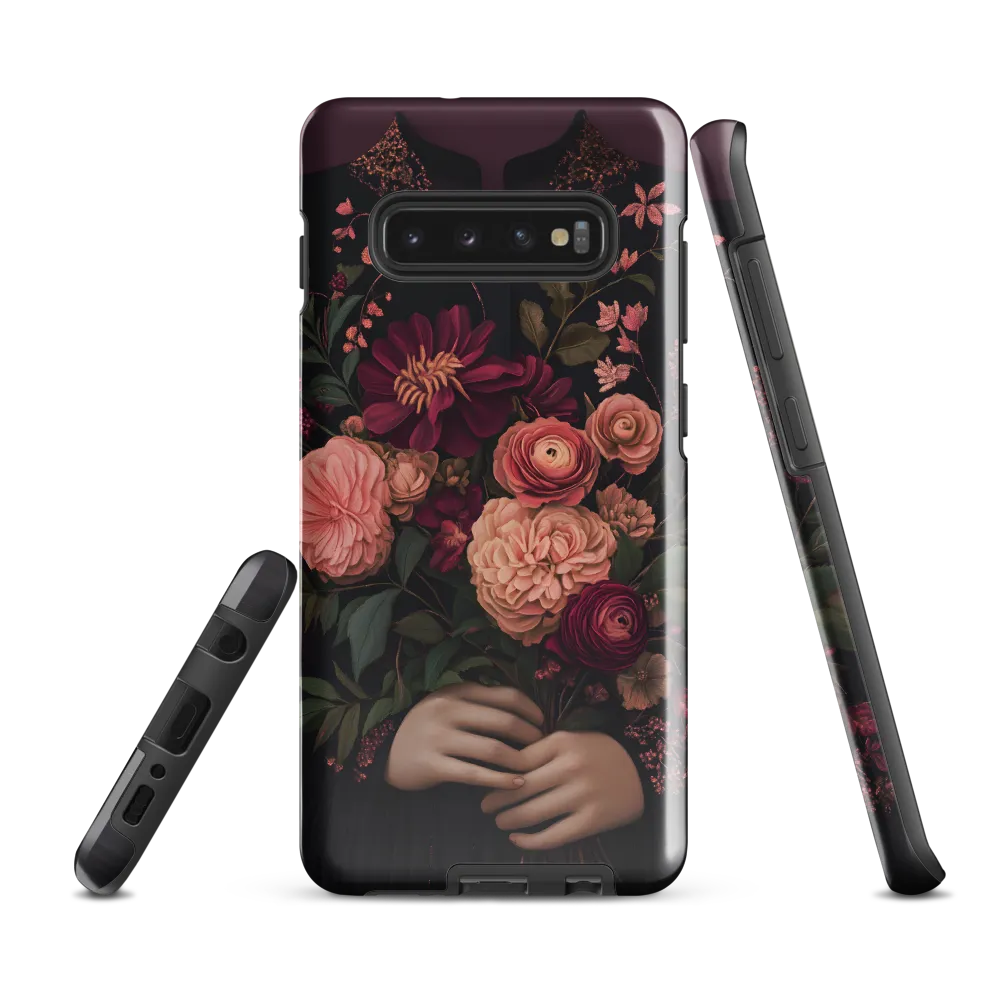 Botanical Elegance | Phone Case |  S10 Plus | Tough Case | Glossy