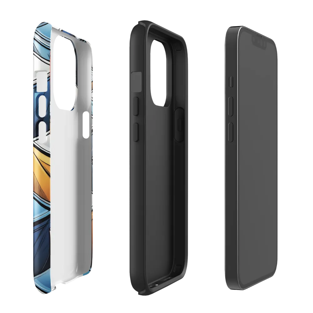 Geometry of Colorful Containers | Phone Case |  13 Pro | Tough Case | Glossy