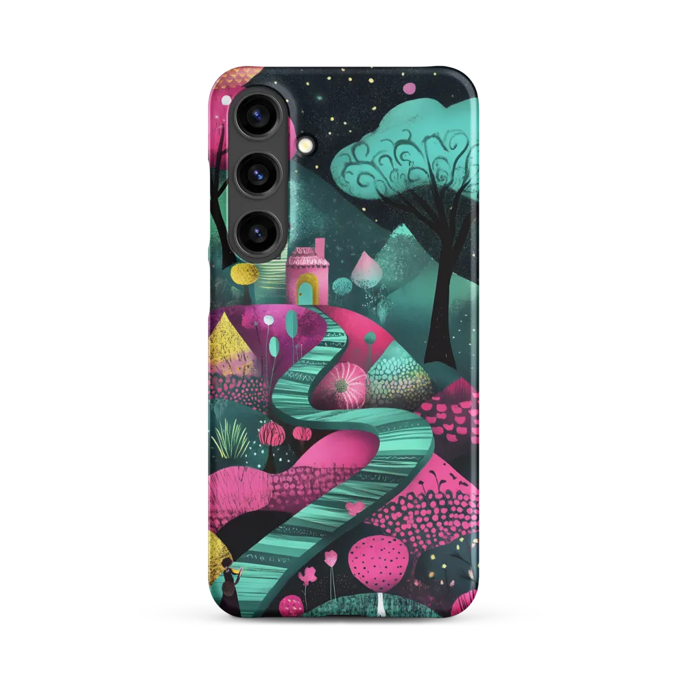 Whimsical Journey through Colorful Lands | Phone Case |  S24 Plus | Snap Case | Matte