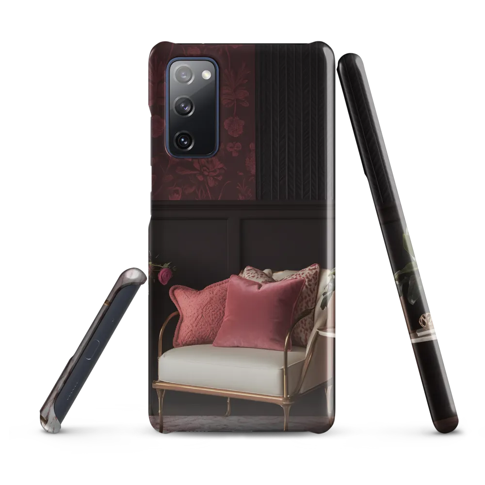 Elegance in Contrast: A Modern Interior Design | Phone Case |  S20 FE | Snap Case | Glossy