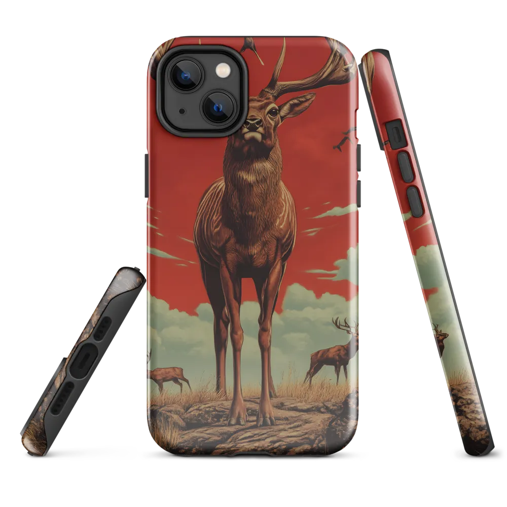 Majesty in Red: The Stalwart Stag