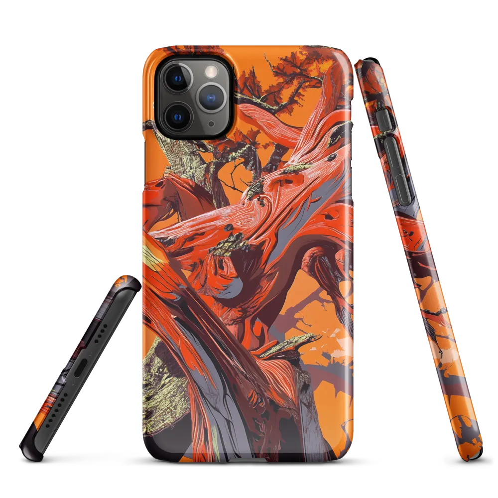 Life in Motion: An Abstract Tree | Phone Case |  11 Pro Max | Snap Case | Glossy