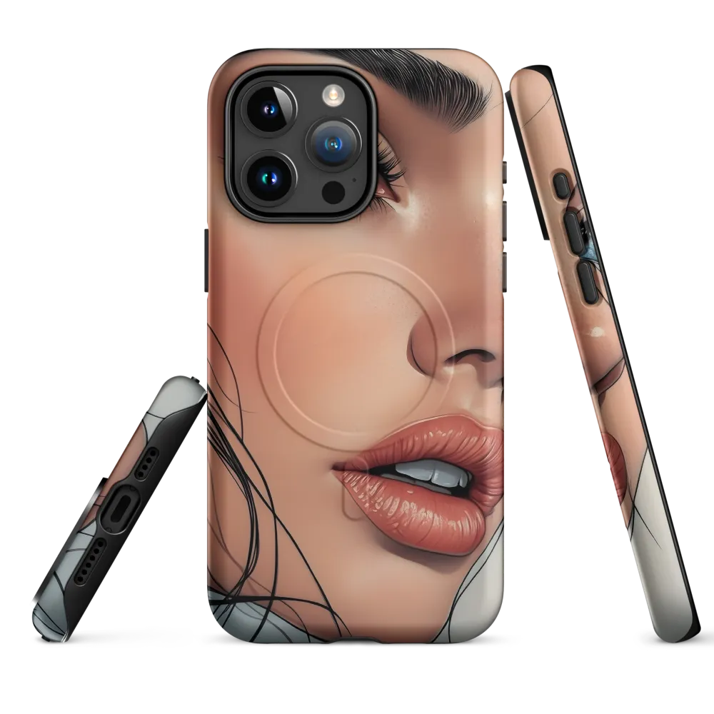 Iris & Skin — Close-Up Portrait