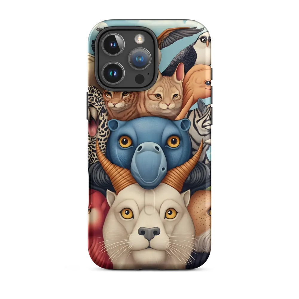 Harmonious Echoes of Wildlife | Phone Case |  16 Pro Max | MagSafe® Tough Case | Matte