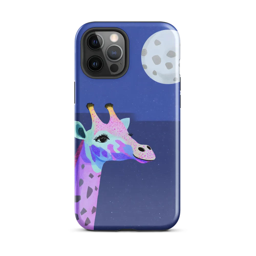 Whimsical Giraffe Under the Stars