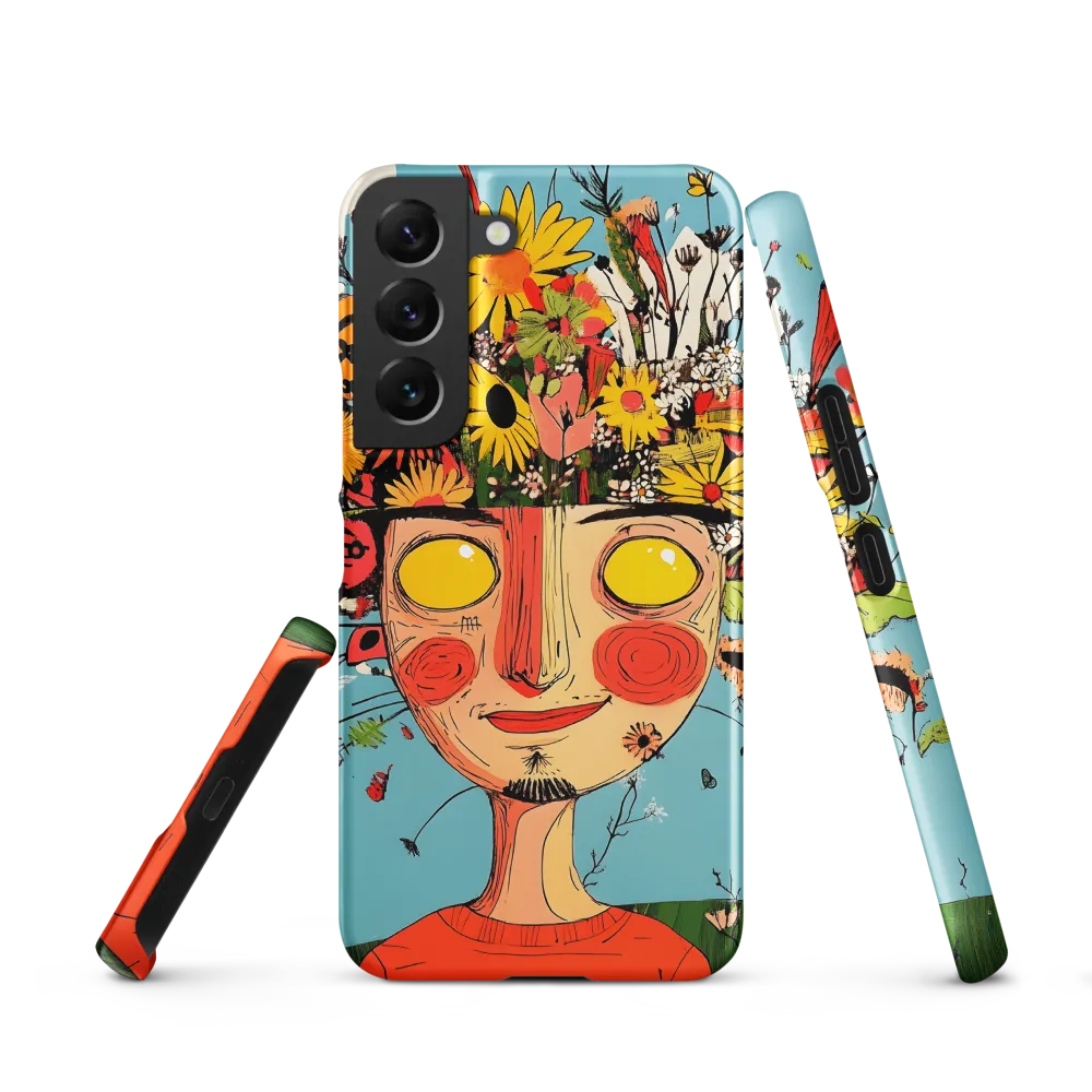 Whimsical Bloom | Phone Case |  S22 | Snap Case | Matte