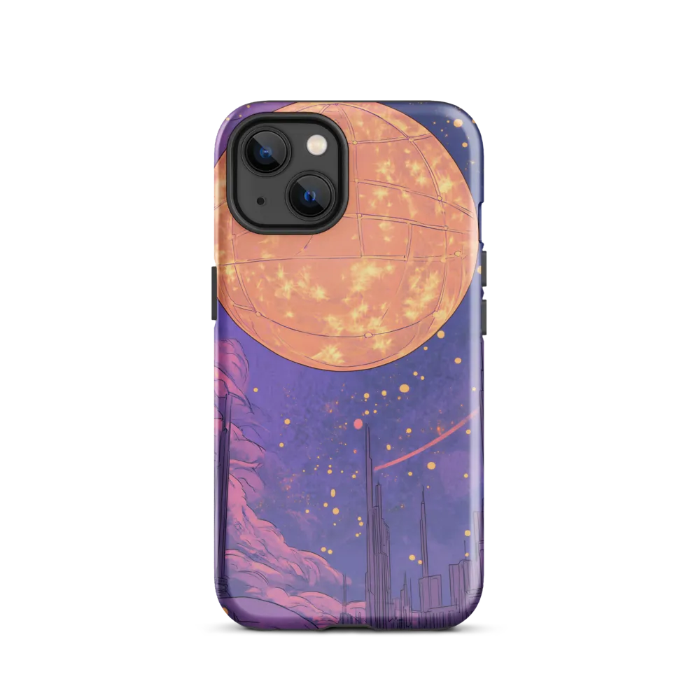 Celestial Cityscape: A Dance of Colors