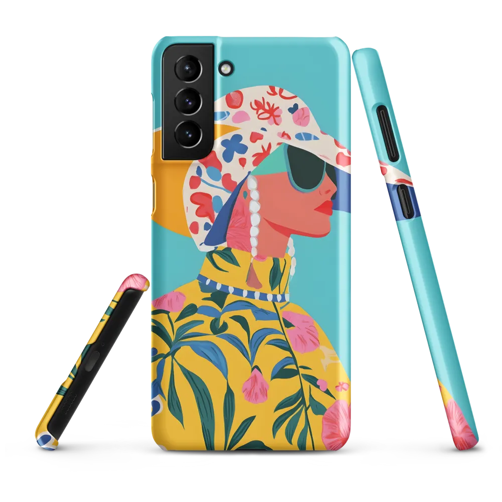 Tropical Confidence: A Fashion Portrait