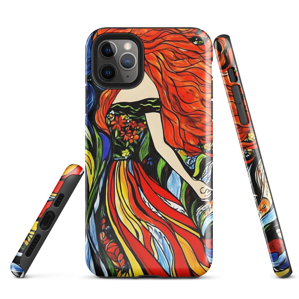 The Vibrant Spirit | Phone Case |  11 Pro Max | Tough Case | Glossy