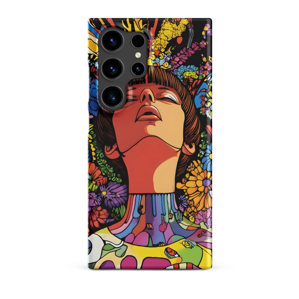 Vibrant Ecstasy: A Psychedelic Portrait