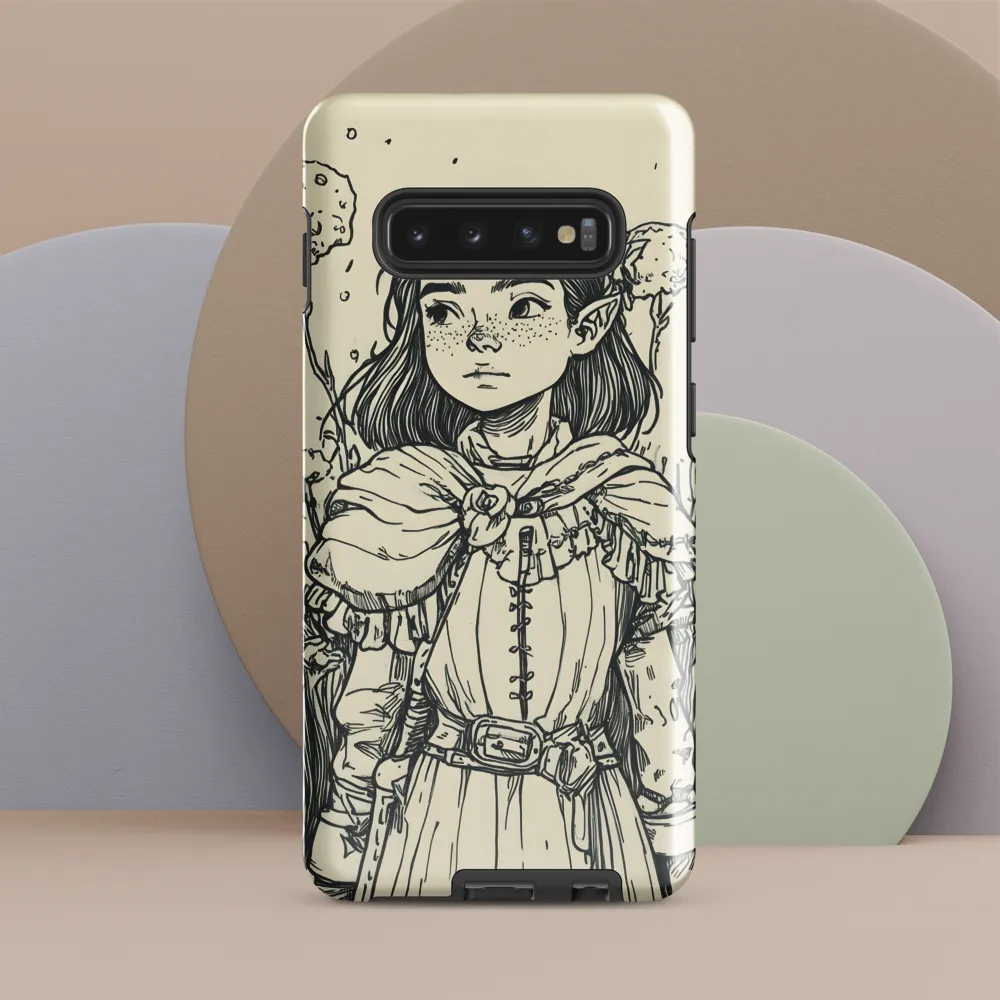 A Young Guardian of Nature | Phone Case |  S10 Plus | Tough Case | Glossy