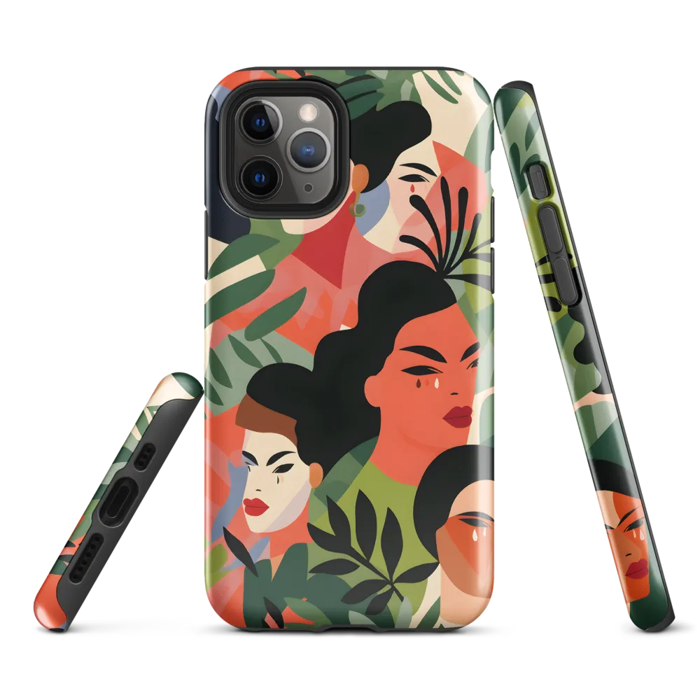 Harmony of Nature and Femininity | Phone Case |  11 Pro | Tough Case | Glossy