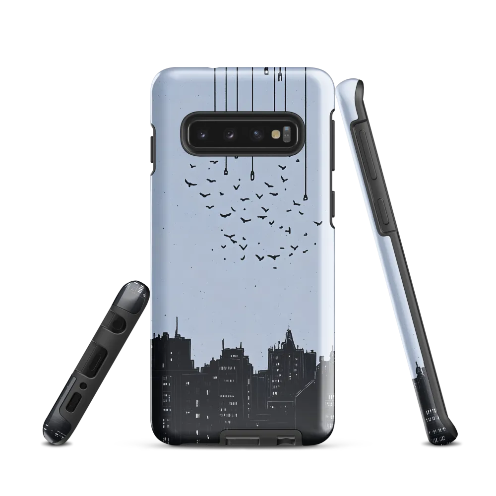 Elevated Serenity: A Minimalist Cityscape