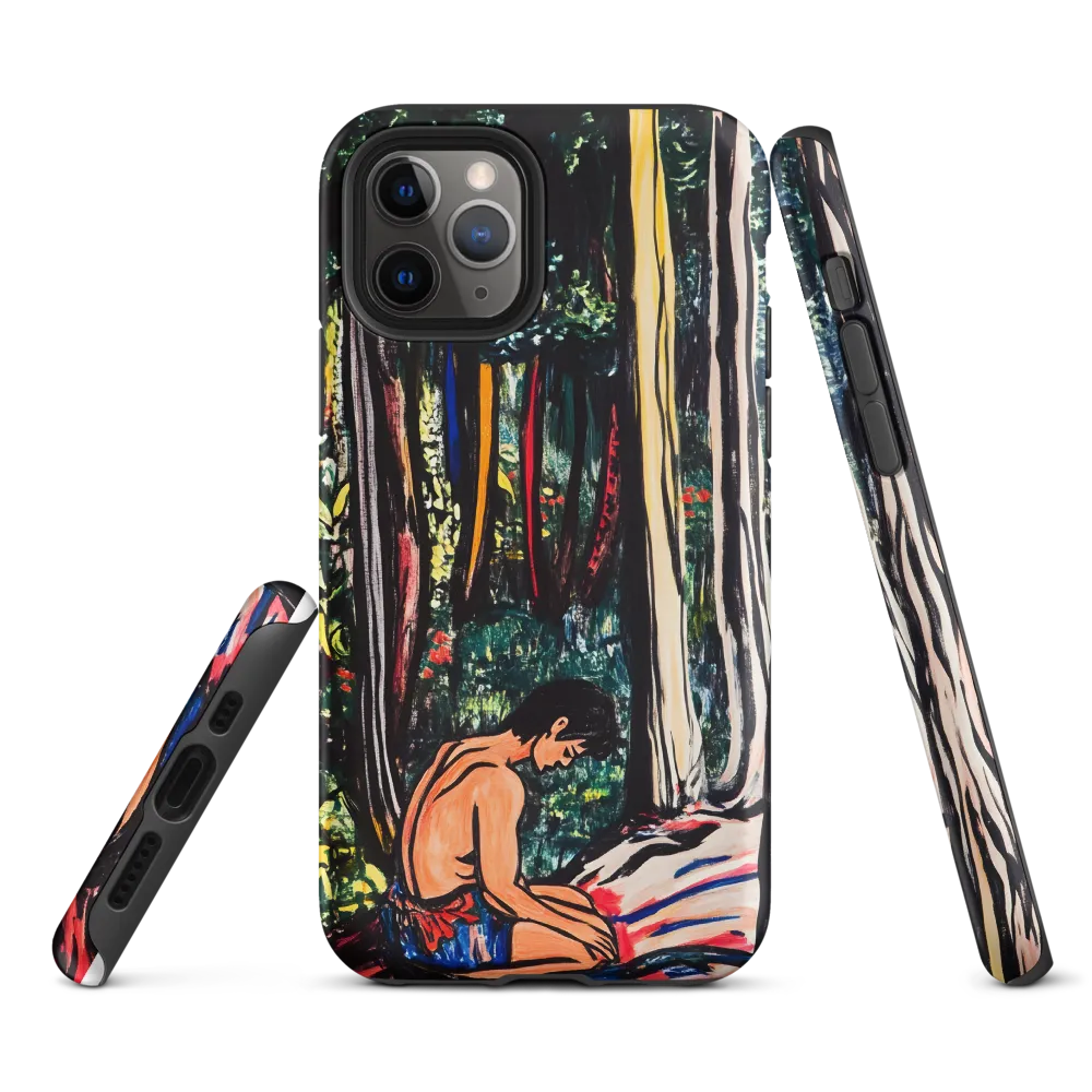 Contemplation in Nature | Phone Case |  11 Pro | Tough Case | Matte