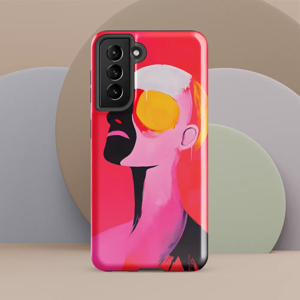 Reflections of Identity | Phone Case |  S21 FE | Tough Case | Glossy