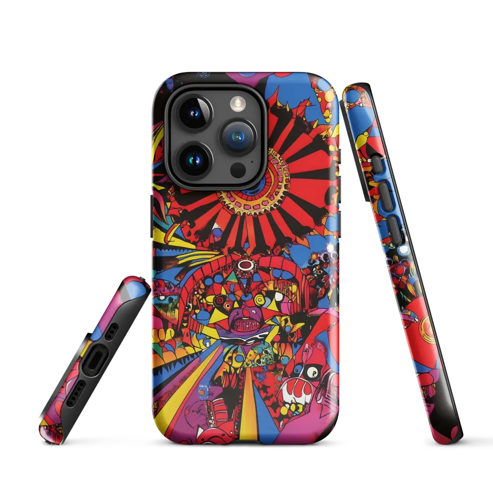 Cosmic Kaleidoscope | Phone Case |  15 Pro | Tough Case | Glossy