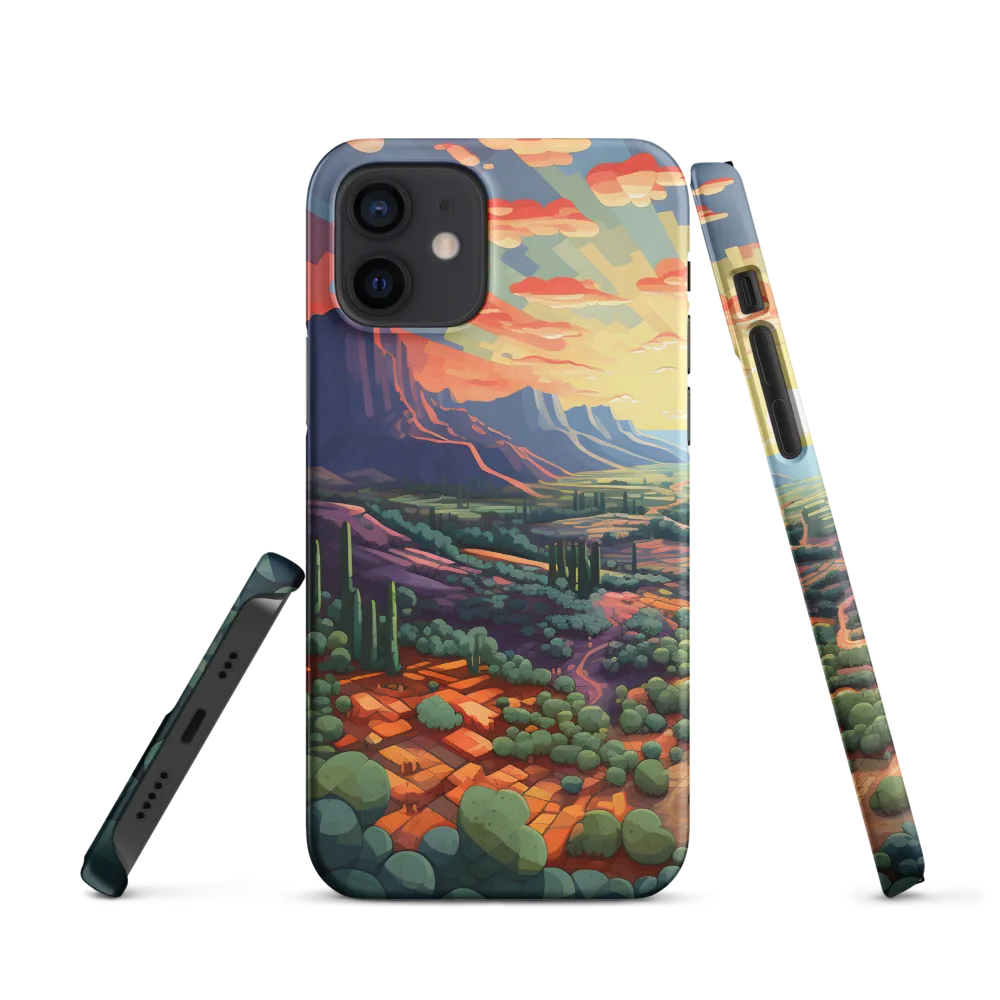 Desert Serenity at Dusk | Phone Case |  12 | Snap Case | Matte