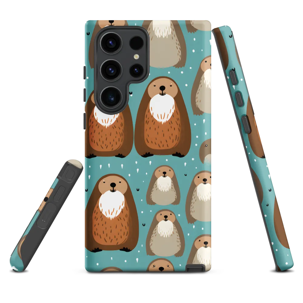 Whimsical Otter Pattern