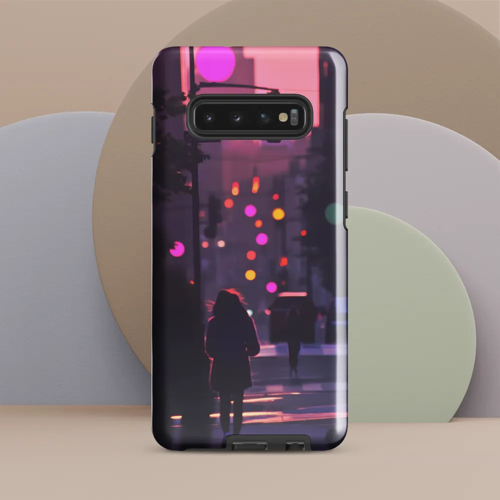 City Silhouettes at Dusk | Phone Case |  S10 Plus | Tough Case | Glossy