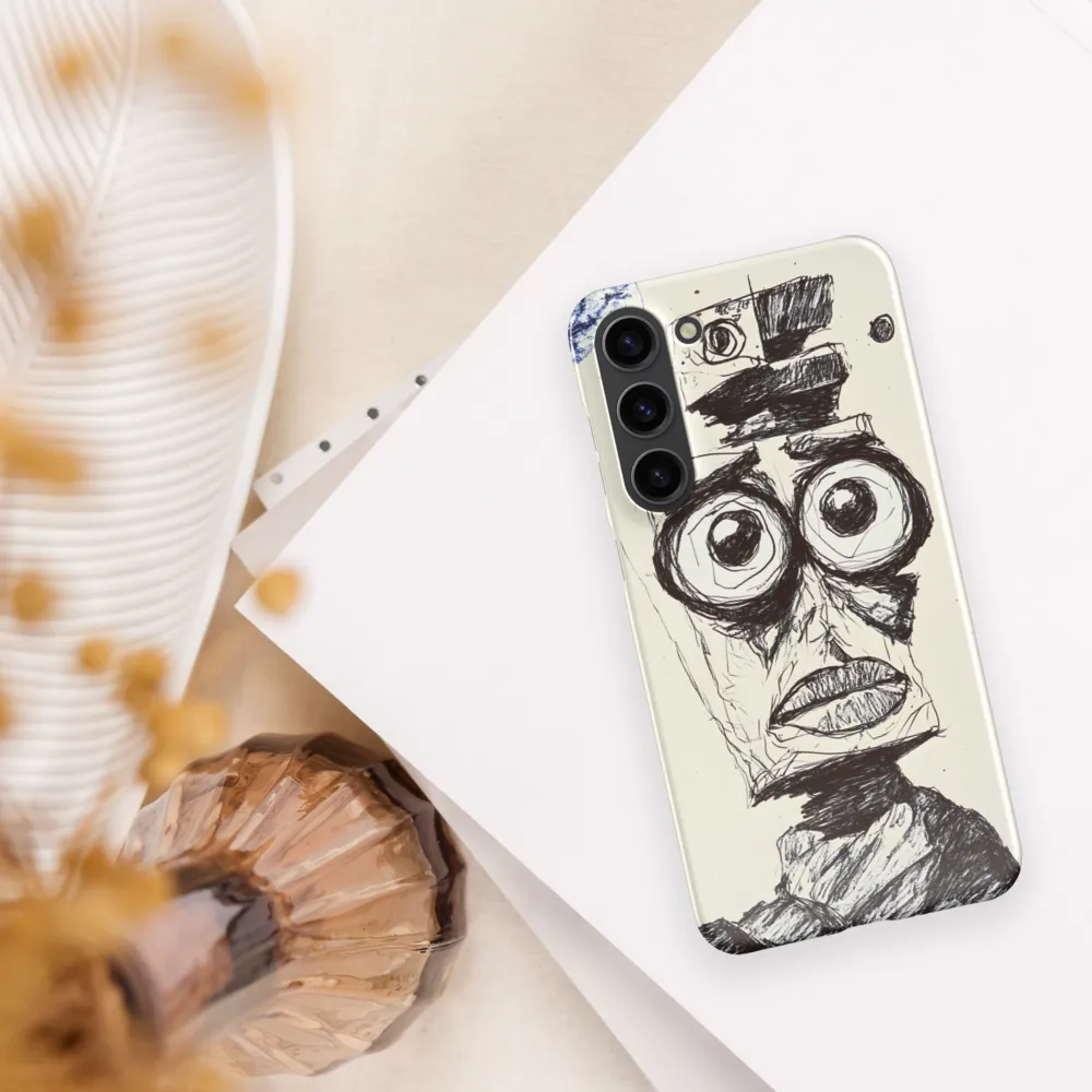 Abstract Surrealist Figure in Cubism
